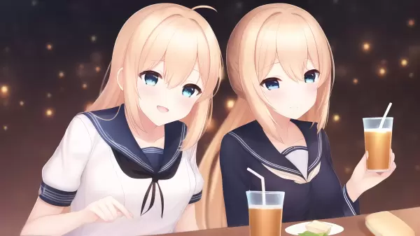 姉妹の朝食はココアで