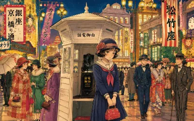 銀座、待ち人いまだ来たらず