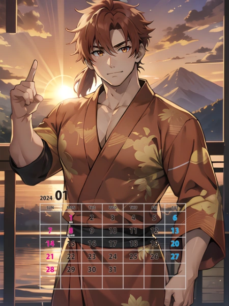 2024年イケメンカレンダー