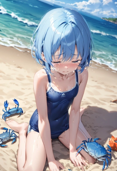 東海の小島の磯の白砂にわれ泣きぬれて蟹とたはむる～蒼の時代ver