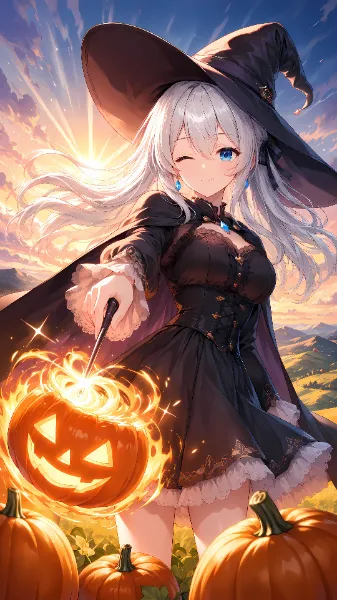 朝焼けの丘の魔女
