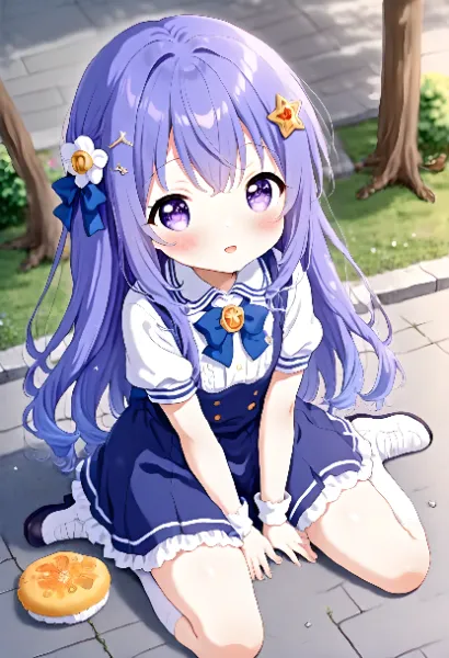 コケちゃった…テヘッ