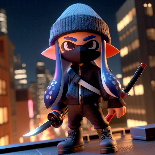 イカのニンジャ