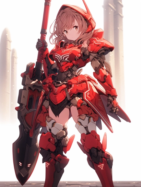 No.612 メカ娘✕スカーレットナイト