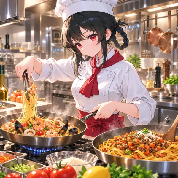 「お待たせしました！ご注文の品出来ました！」