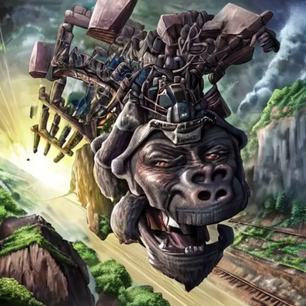 躍動感溢れる何か