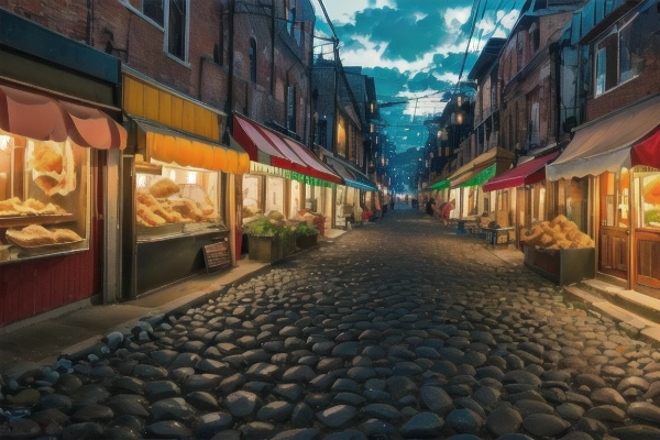 人がいなくなった街