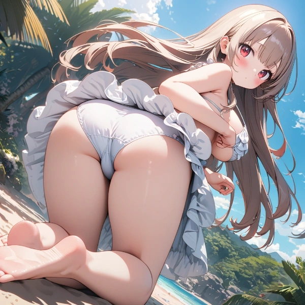 水着少女 #2