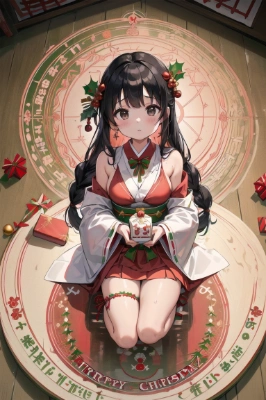 み、巫女がクリスマス楽しんでもいいじゃない！