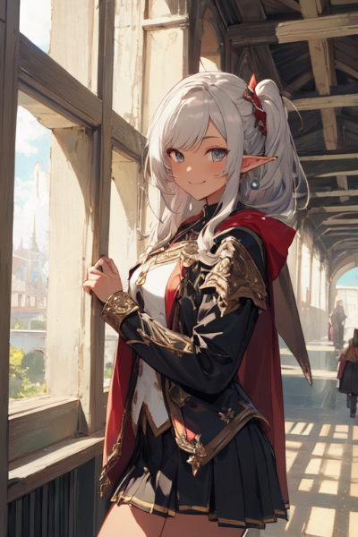 ふふふ、似合うか？