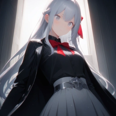 銀髪ちゃんの近代改修実験中(服装)