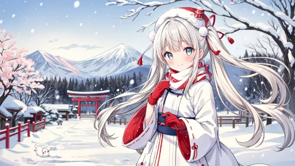 雪の巫女と富士の約束