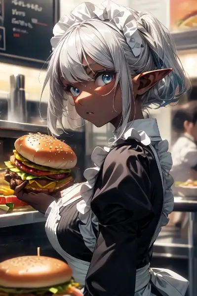 🍔エルフメイド🥤