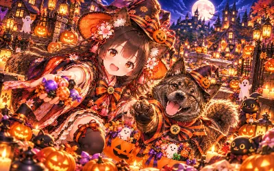 トリック・オア・トリート！お菓子をどうぞっ🎃💕