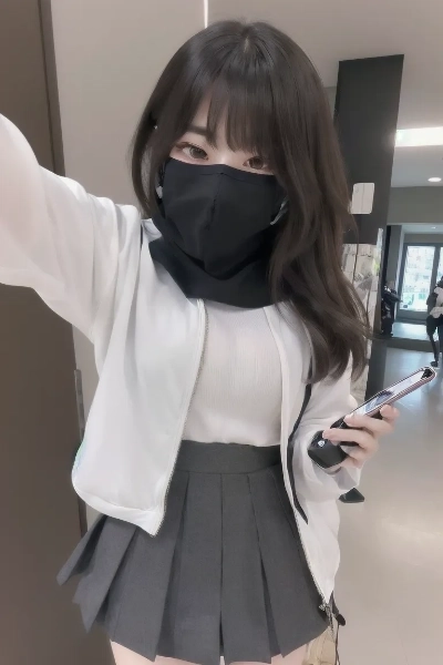 自撮り、暑い