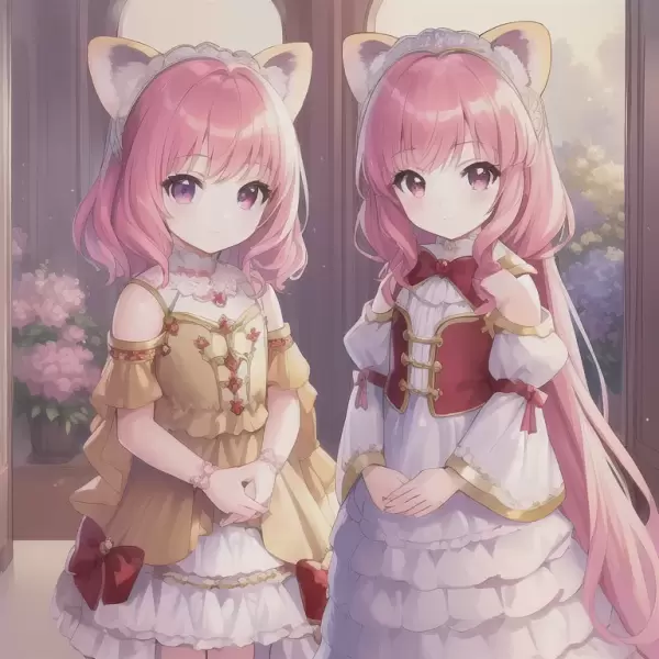 Red Panda Girl - pretty dresses