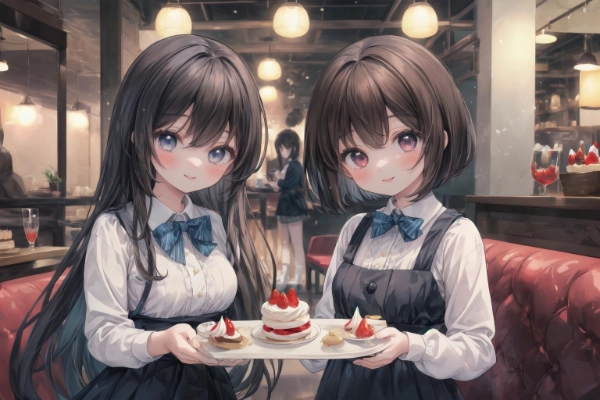 楽しいスイーツタイム♪