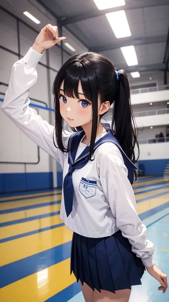 セーラー服のポニテ少女「ダンベル何kgまで持ち上げられますか？」