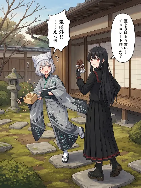 節分よりチョコレート