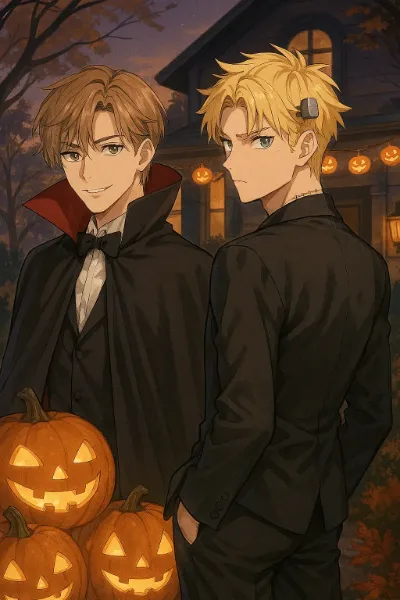 ハロウィン　男子二人組