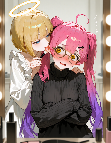 天使のメイクアップ