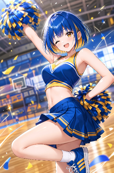 元気百倍！アオイの応援！