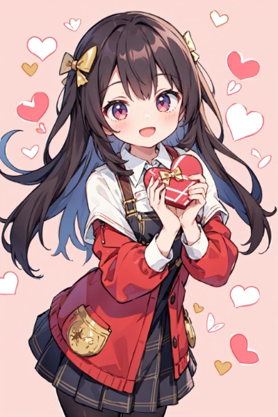 チョコあげるね！