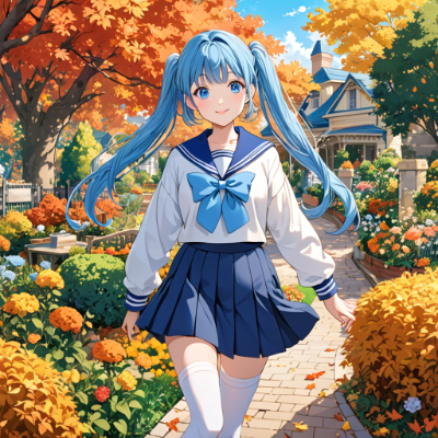 秋の公園
