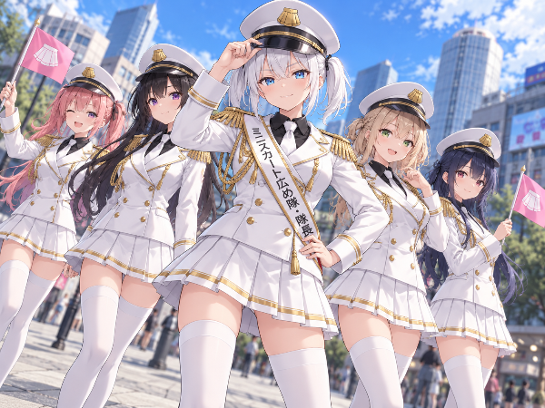 ミニスカート広め隊 現るっ！
