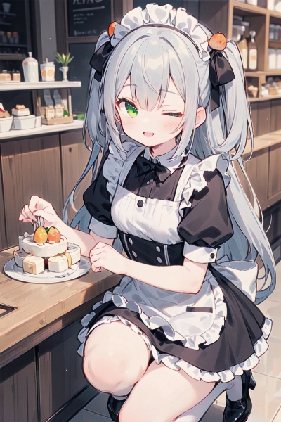 ただいまみかんケーキをお持ちしますねご主人様💖