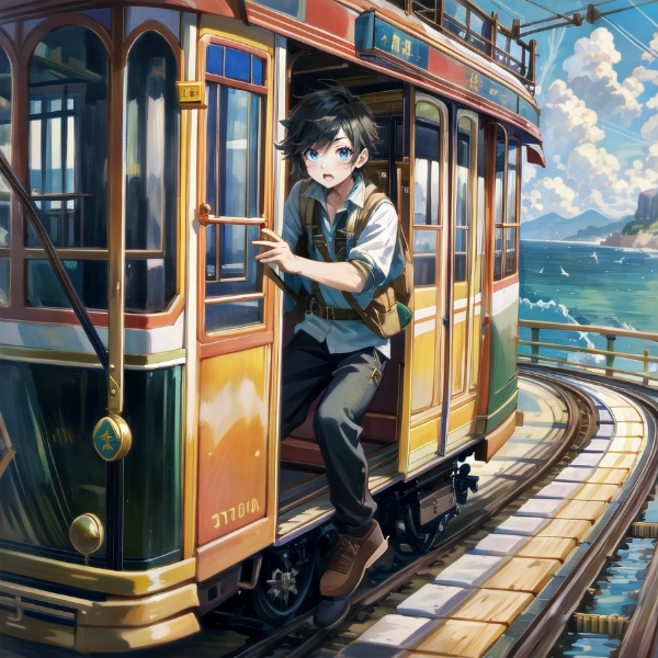 わぁ、海が近いなあ!!