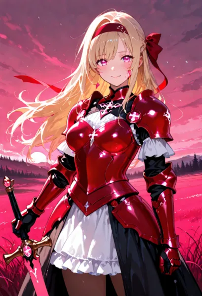 紅の魔法剣士