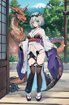 お題「辰」で竜人