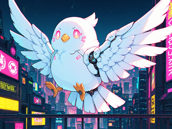 機械の翼が見る世界