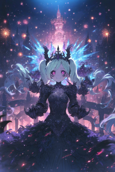 冥界の花火とサイボーグな不死姫さま