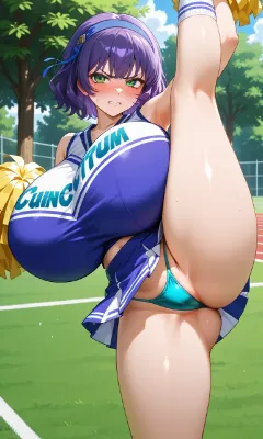 アクアさん　チアガール