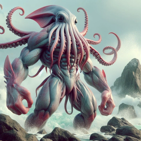 AIモンスターズ「イカ人間」