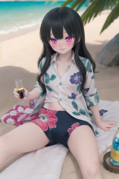 drunk girl Beach Girl 2