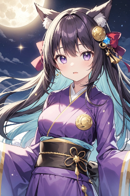 和服ケモ耳娘
