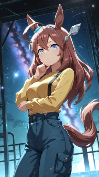 (お題) ミホノブルボン [うごイラ]