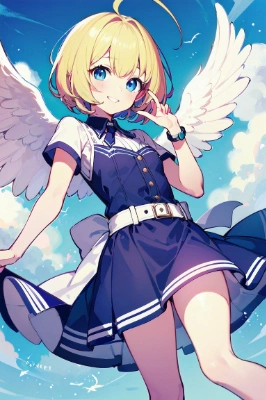 天使（ブルー）