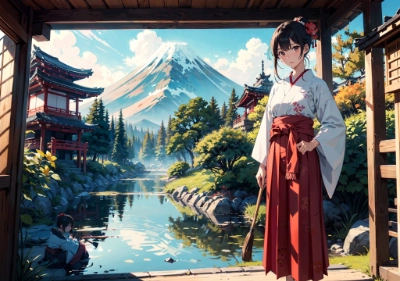 素晴らしき日本、と巫女