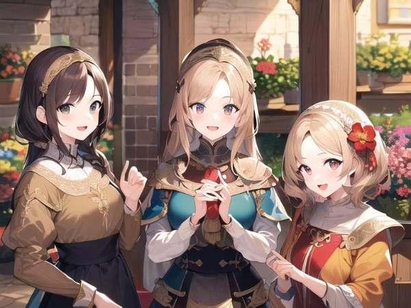 お花屋の三姉妹