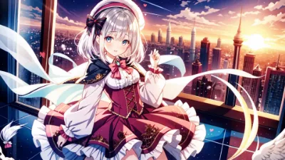黄昏の空に思いを込めて