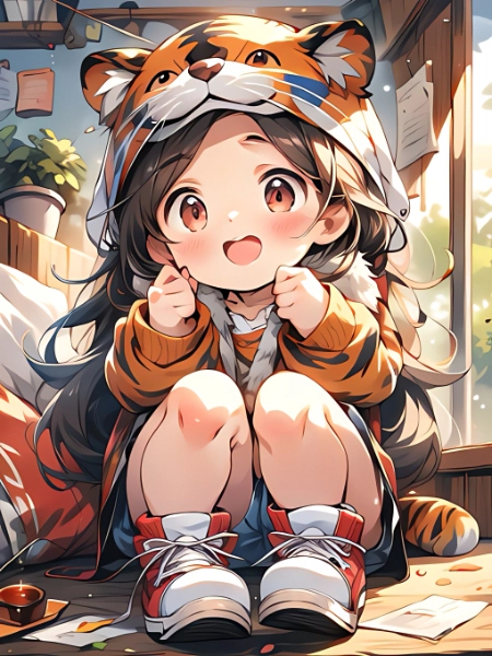 今日はトラさんで