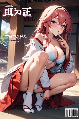 巫女マガジン（今日のぱんつ）