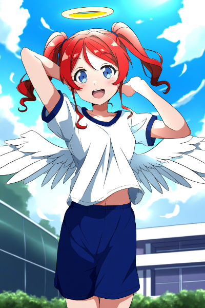 体操着の天使さん