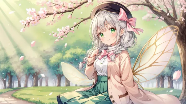 桜の森で囁く妖精の秘密