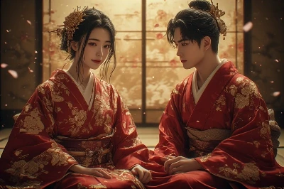 桜舞う夜に交わす永遠の誓い