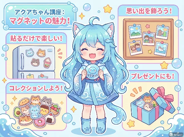 アクアちゃんマグネット講座！
